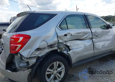 2017 Chevrolet Equinox Ls из США, поврежденный, VIN 2GNALBEK7H1524643